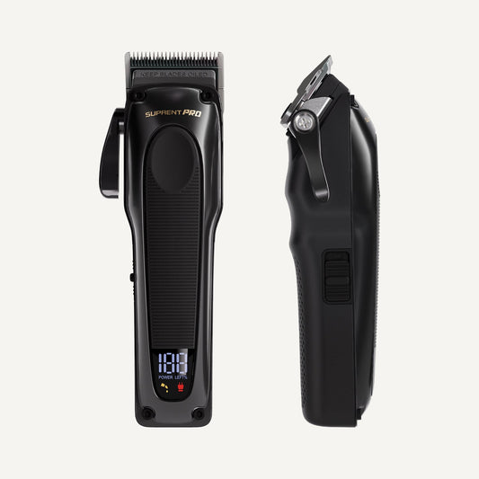 The Black Obsidian Professional Clipper and Trimmer Set - HC776BX