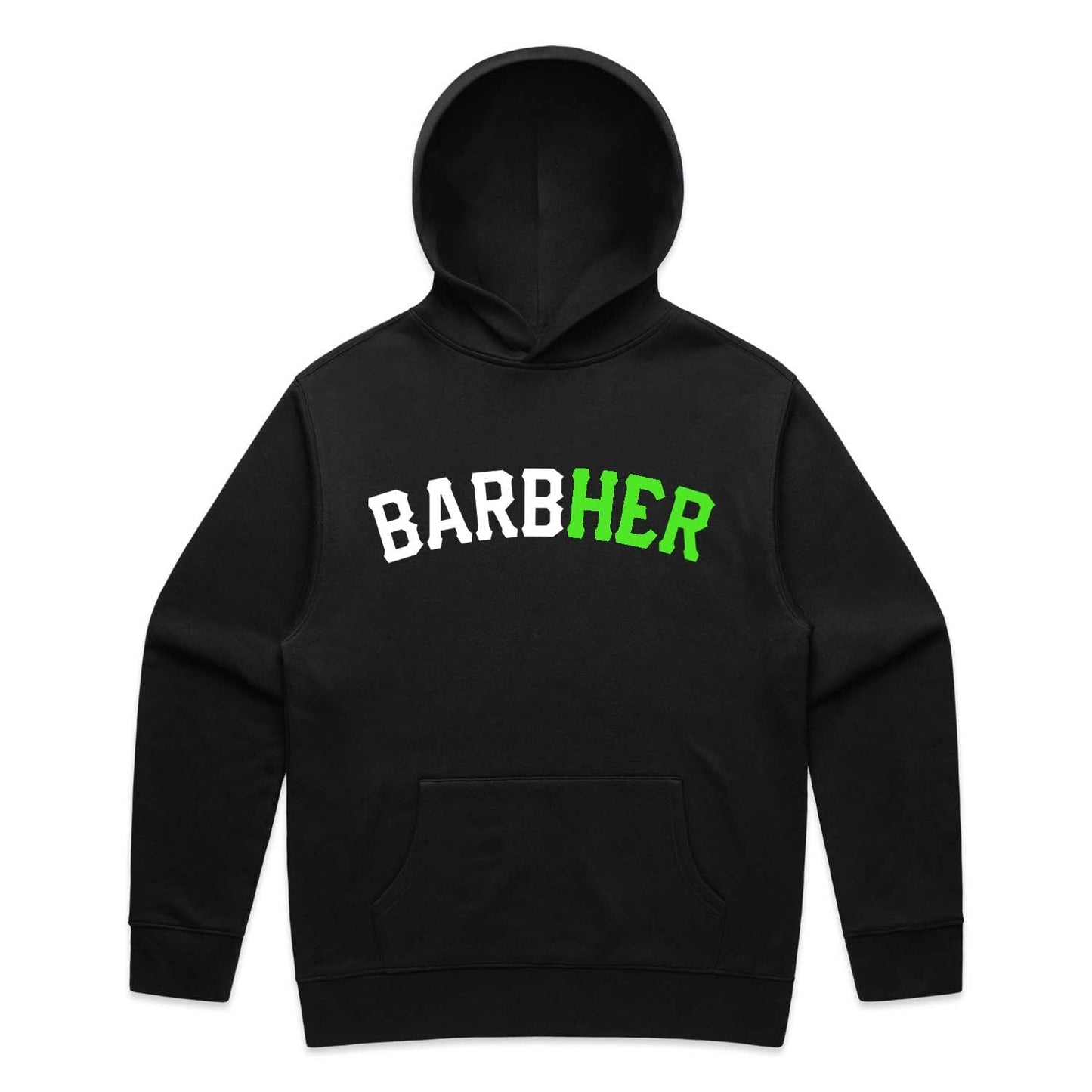 BarbHER Hoodie - Neon Green