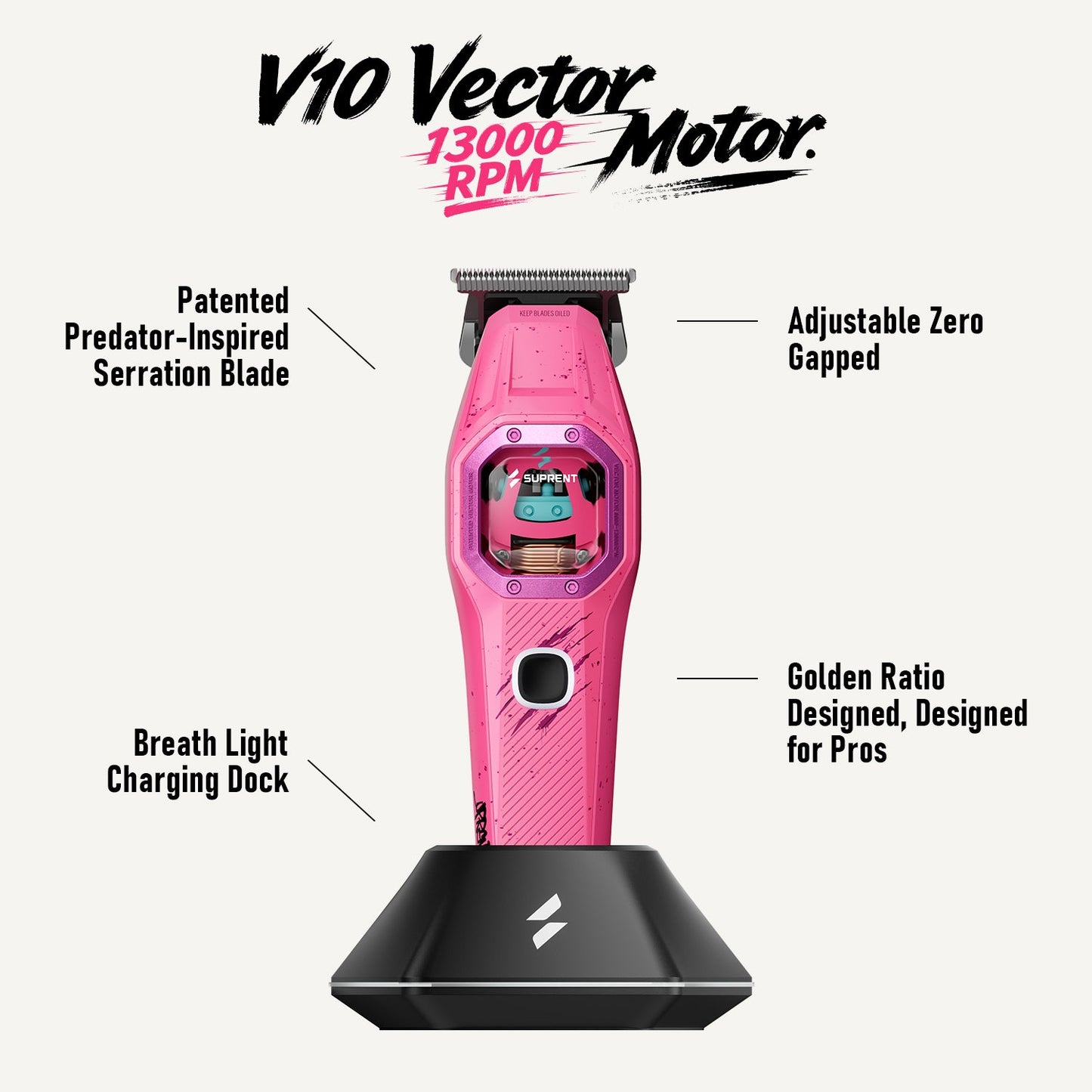 SUPRENT Vice Edition Clipper Trimmer Combo HC976PX