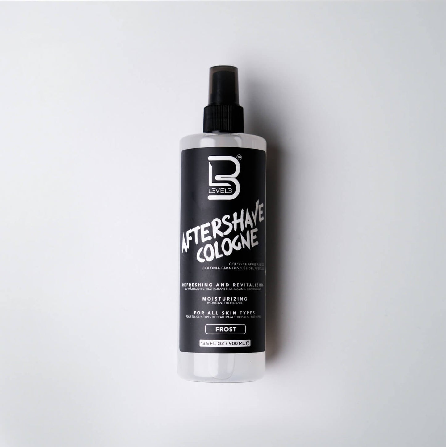 L3VEL3 Aftershave Cologne Frost 400ml