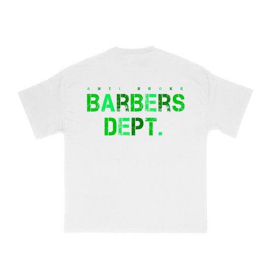 Barbers Dept. - White/Green
