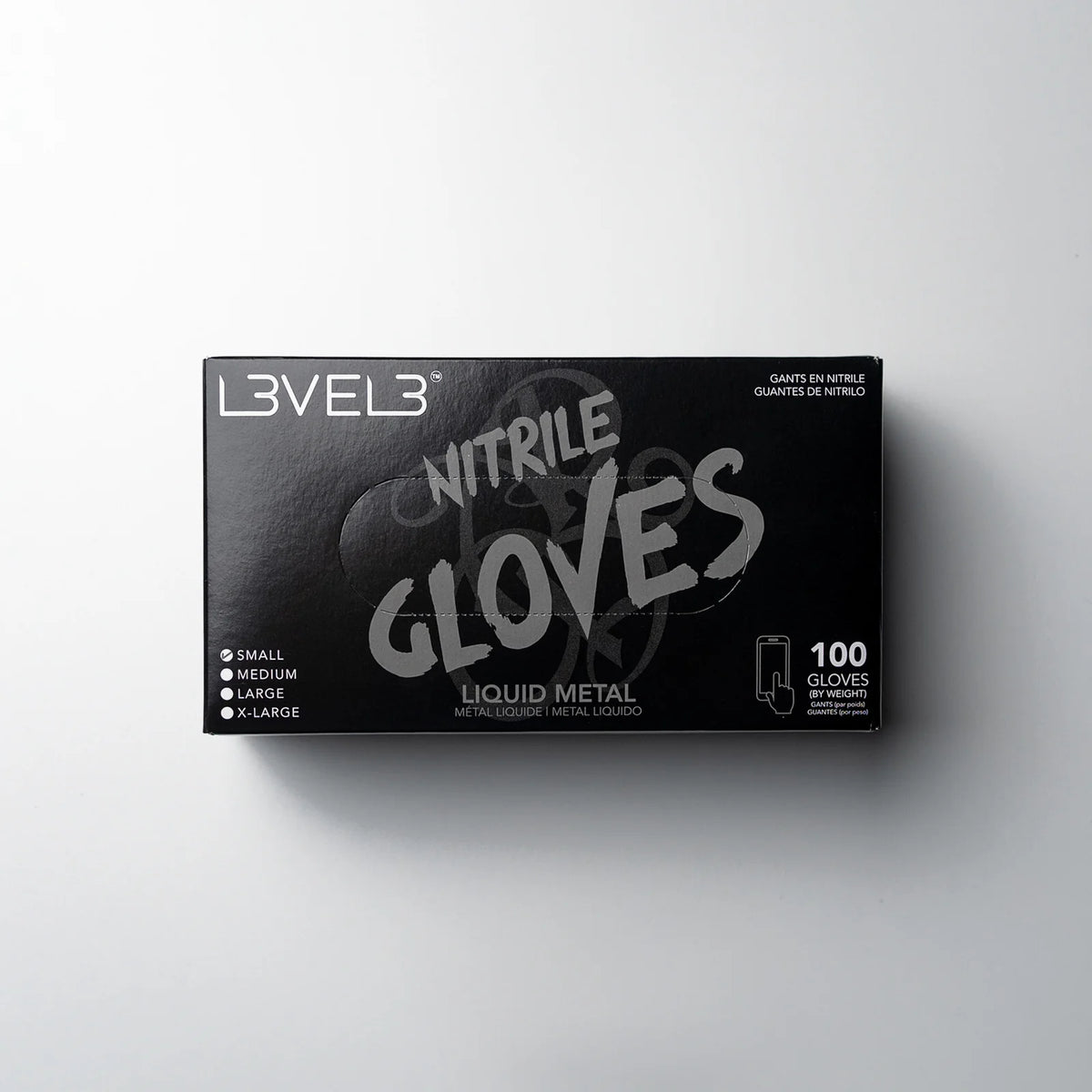 L3VEL3 Professional Nitrile Gloves (100 ct)