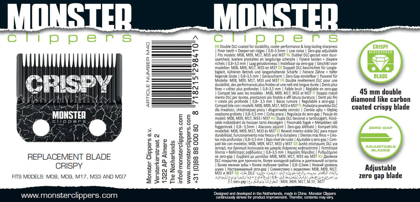 MonsterClipper CRISPY CUTTING BLADE