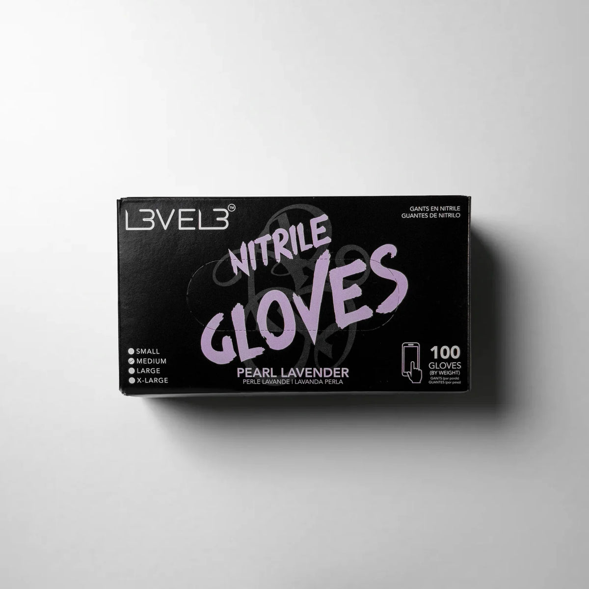 L3VEL3 Professional Nitrile Gloves (100 ct)
