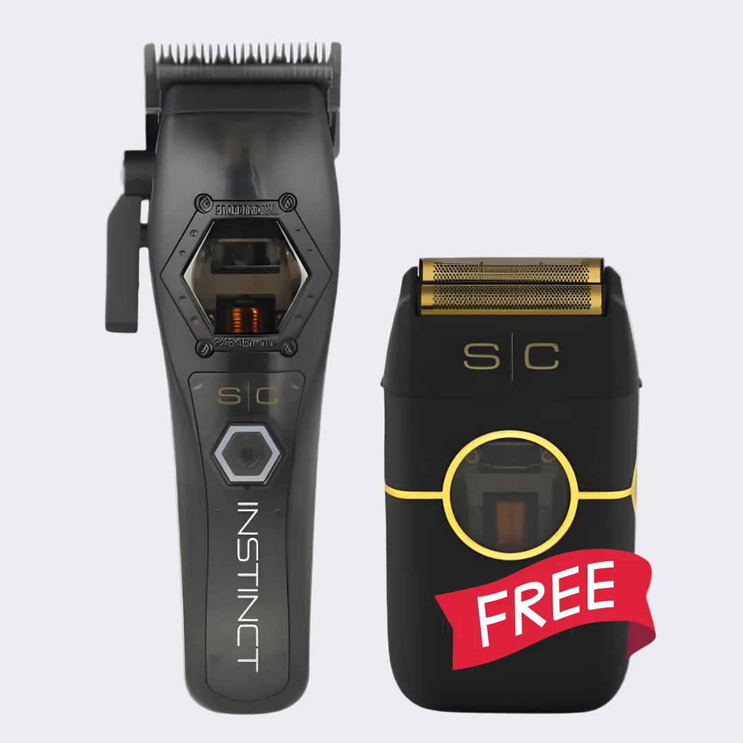 Stylecraft Instinct Metal Clipper with FREE Instinct Metal Shaver