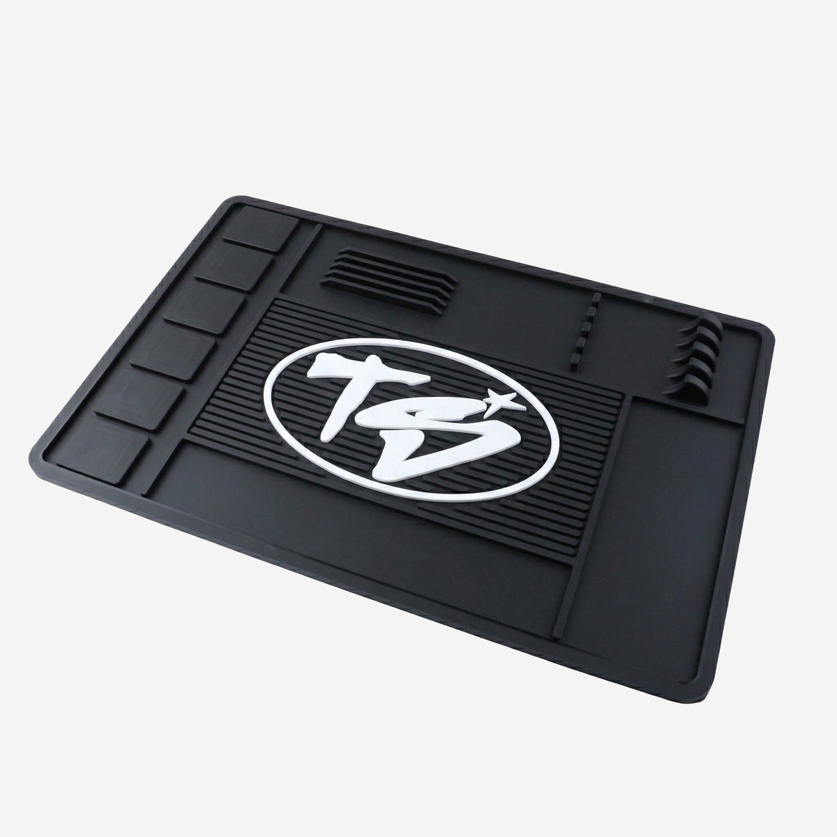 TRUE SOCIETY LOGO Magnetic Barber Mat