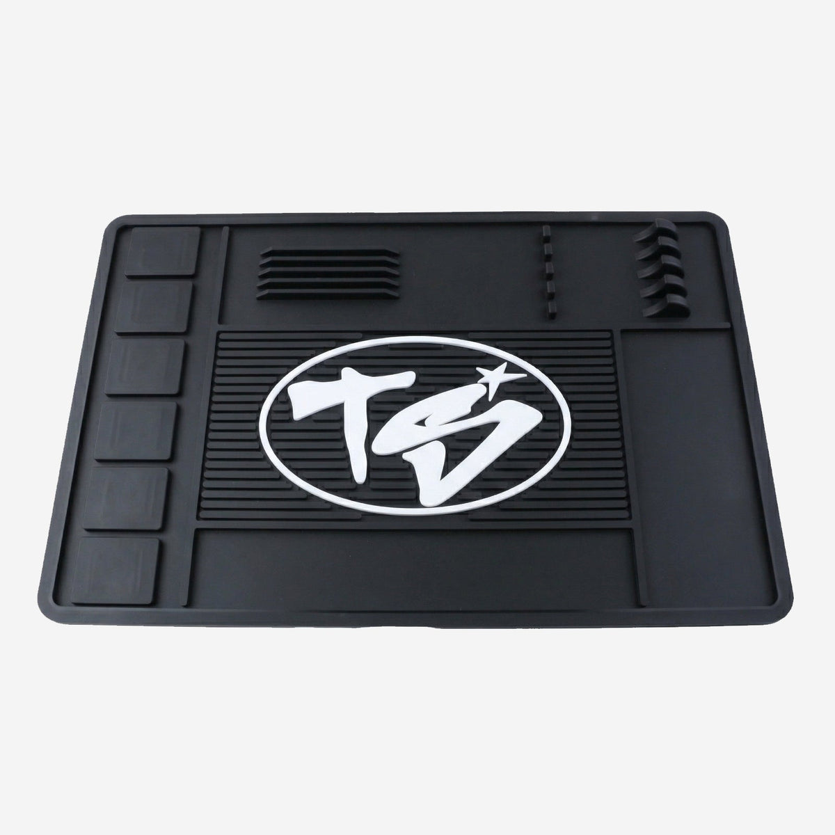 TRUE SOCIETY LOGO Magnetic Barber Mat