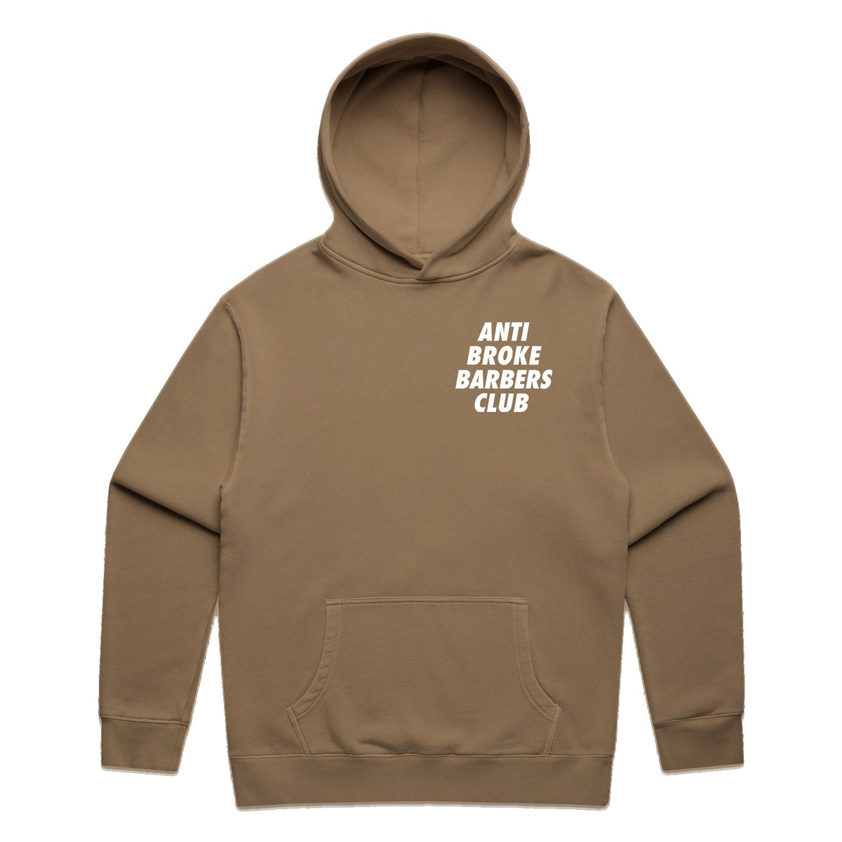 Trademark Hoodie - Faded Brown/White