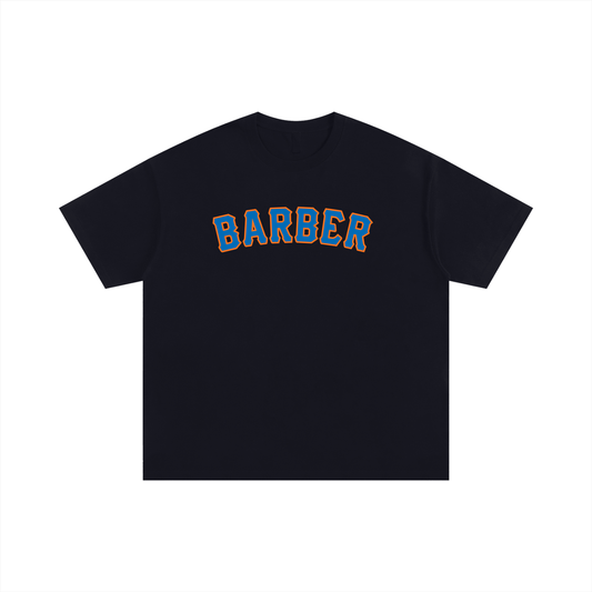 New York Barber Tee - Black