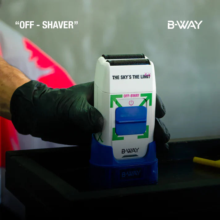 B-Way OFF Shaver White