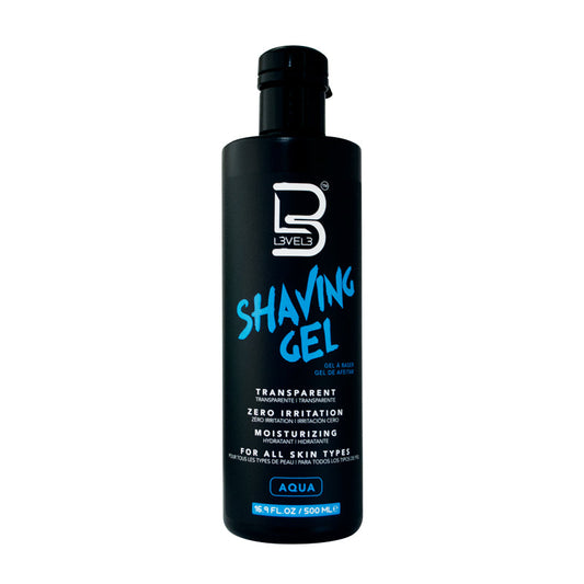 L3VEL3 Transparent Shaving Gel Aqua 1000ml