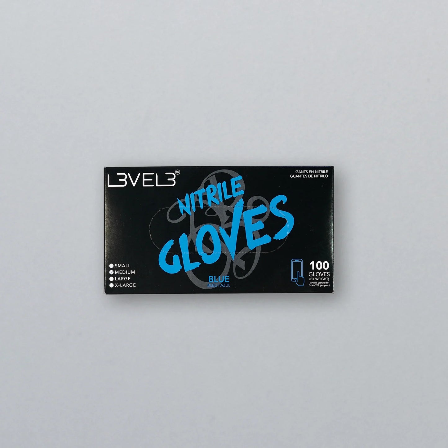 L3VEL3 Professional Nitrile Gloves (100 ct)